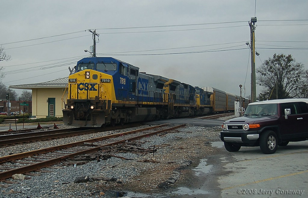 Train chasing at Calhoun.